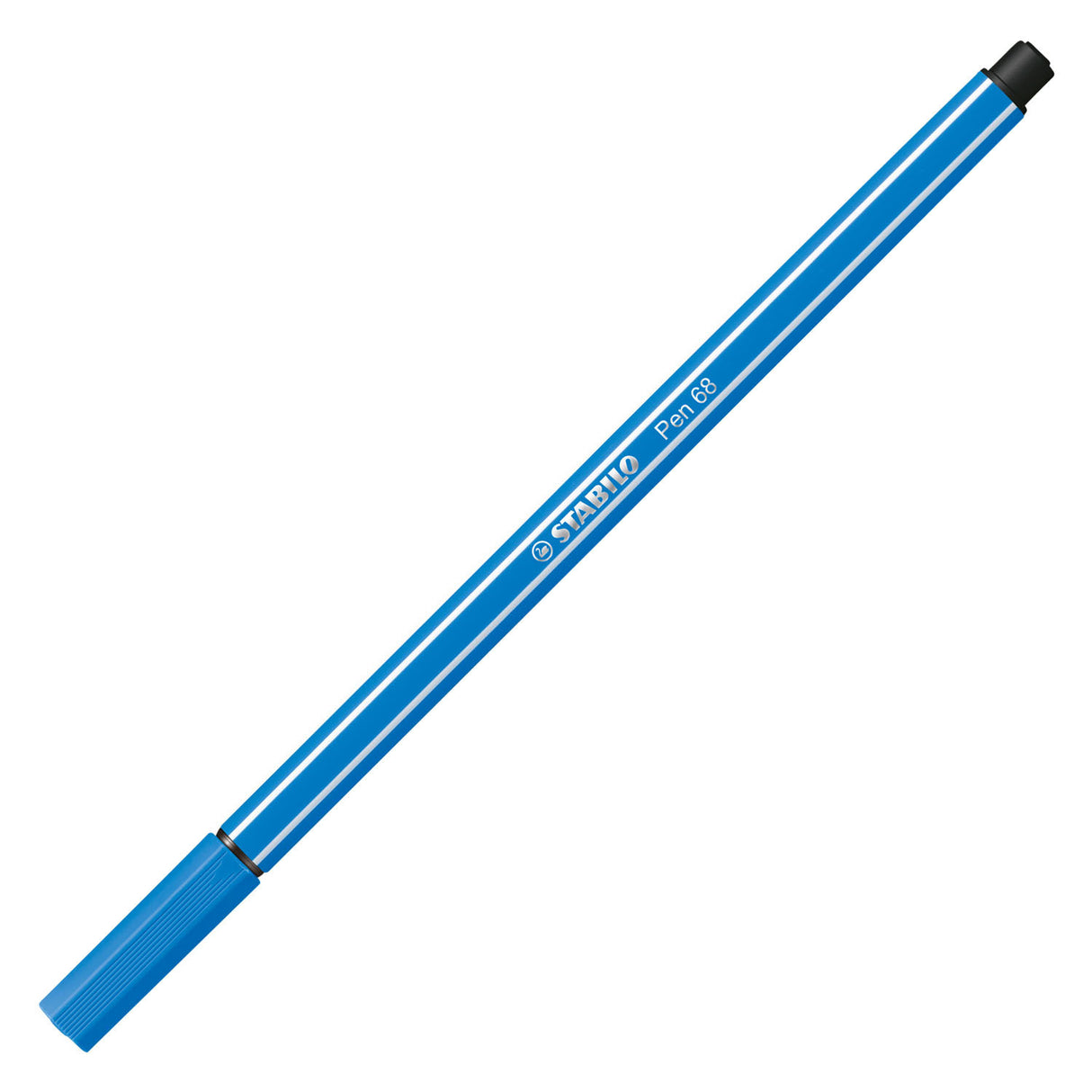 Stabilo Pen 68 - Felt -Tip Pen - Bleu foncé (68 41)