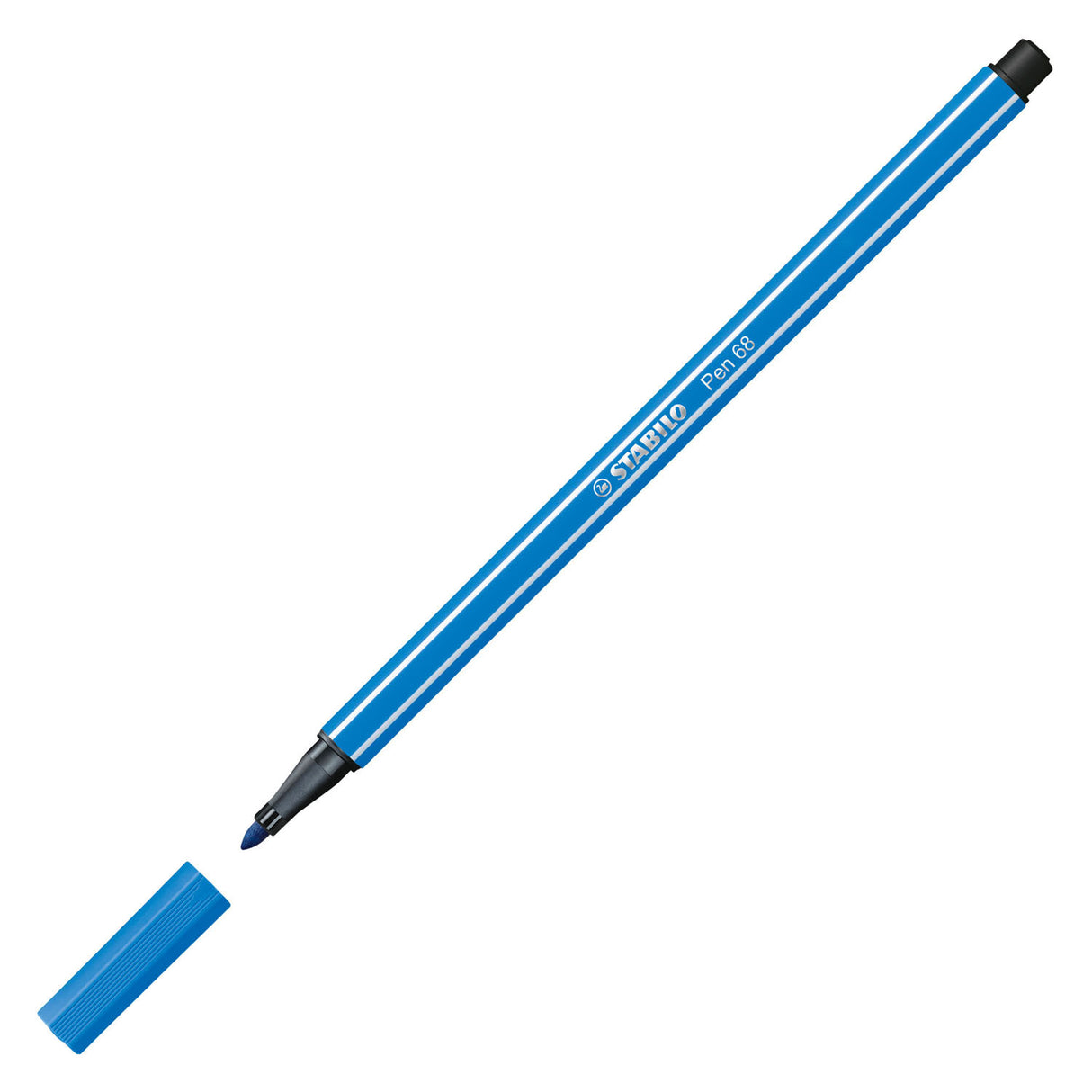 Stabilo Pen 68 - Felt -Tip Pen - Dark Blue (68 41)