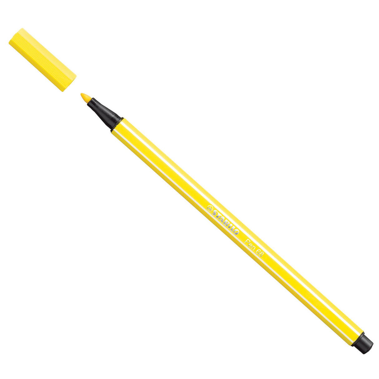 Stabilo Pen 68 - Felt -tip Pen - Citroen Geel (68 24)