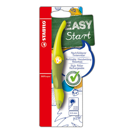 Stabilo easyoriginal - ergonomischer Tintenroller - Linkshänder - Limette