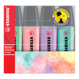 Stabilo Boss Original Pastell – Textmarker – Set mit 4 Stück