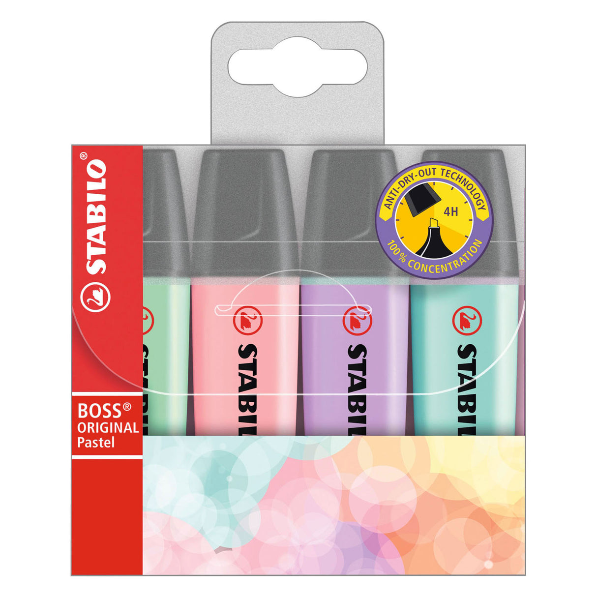 Stabilo Boss Original Pastell Marker, 4st.