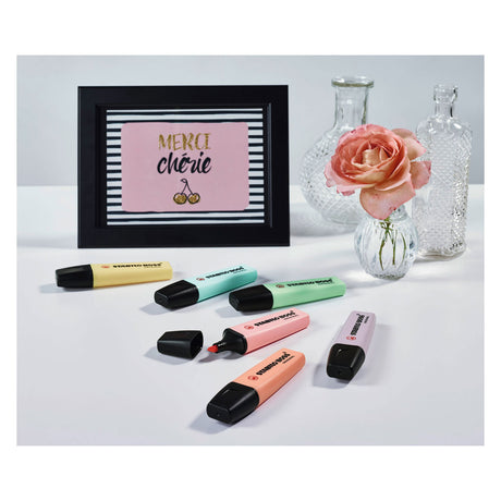 Stabilo Boss Original Pastell – Textmarker – Set mit 4 Stück