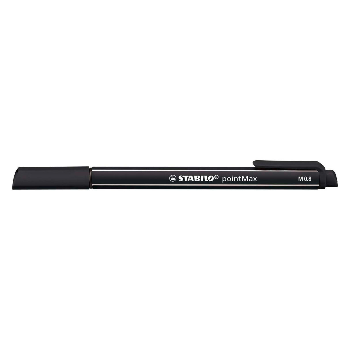 Stabilo Pointmax - HardTip Fineliner - Black (488 46)