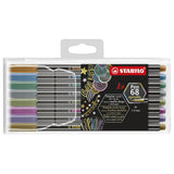 Stabilo Pen 68 Metallic filt -tip penner, 8.