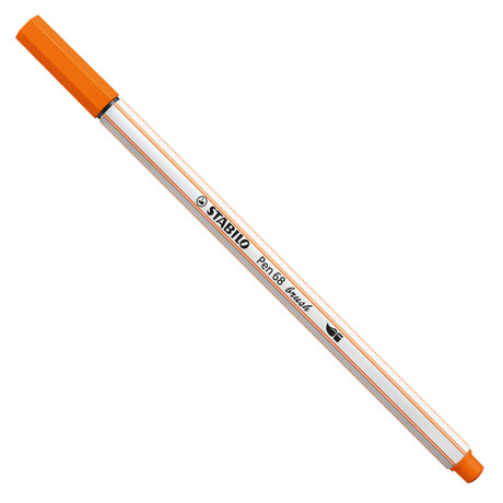 Stabilo Pen 68 Pinsel - Filzstift - helles Zinnoberrot (30)