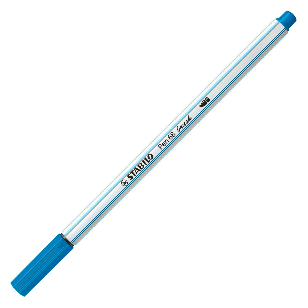 Stabilo pen 68 brush 31 light blue