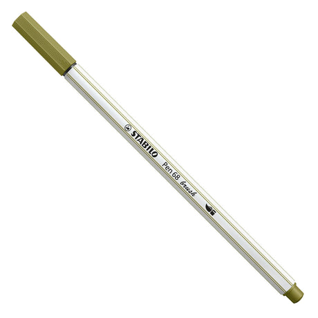 Stabilo Pen 68 Pinsel - Filzstift - Schlammgrün (37)