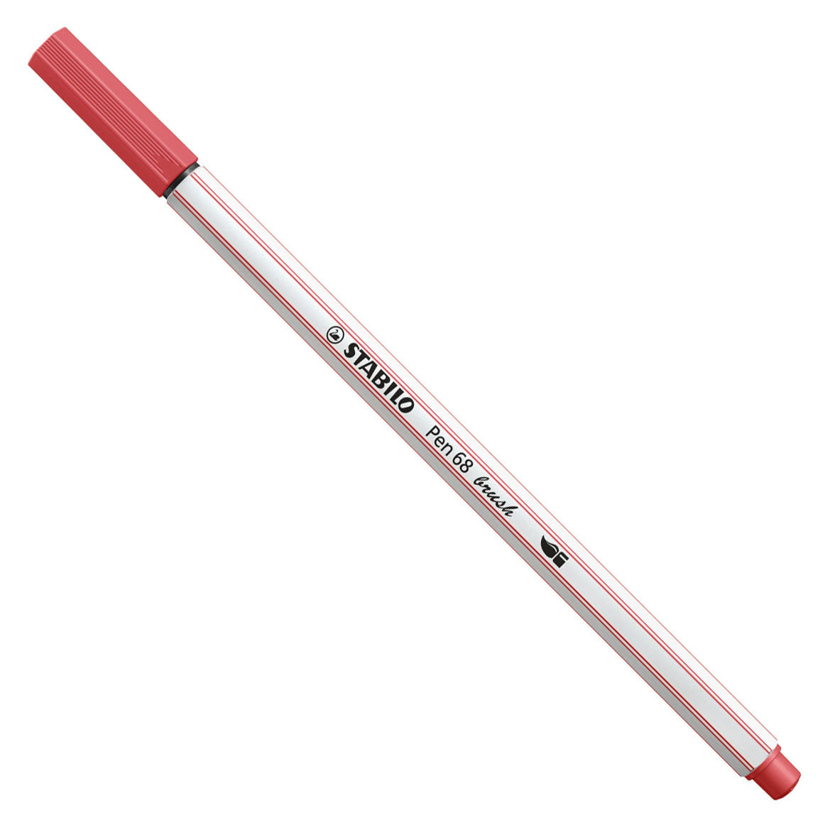 Stabilo Pen 68 Pinsel - Filzstift - Rostrot (47)