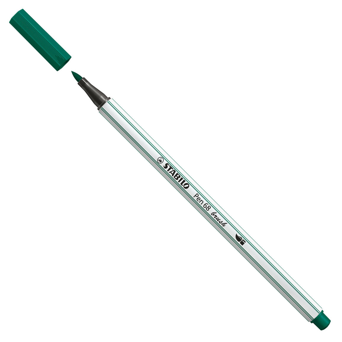 Stabilo Pen 68 Pinsel - Filzstift - Türkisgrün (53)