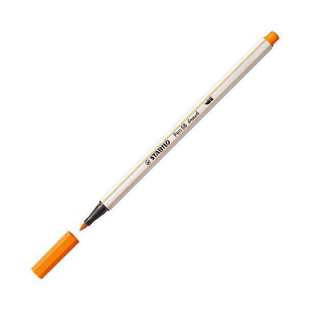 Stabilo Pen 68 Pinsel - Filzstift - Orange (54)