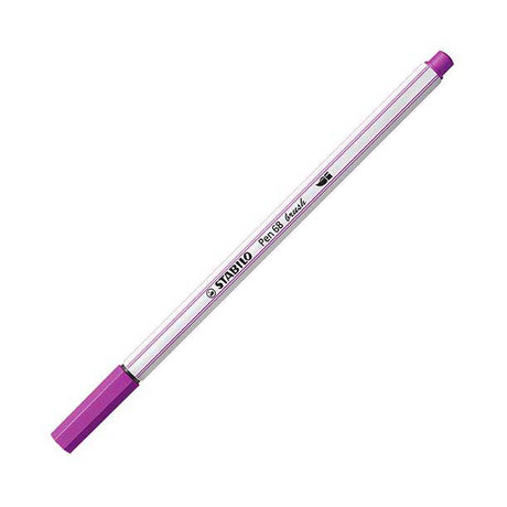 Stabilo Pen 68 Pinsel - Filzstift - Flieder (58)