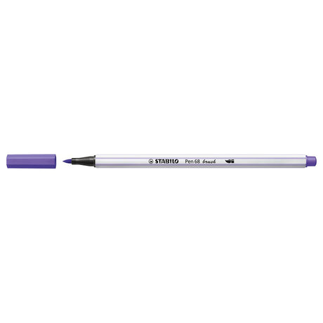Stabilo Pen 68 Pinsel - Filzstift - Lila (55)