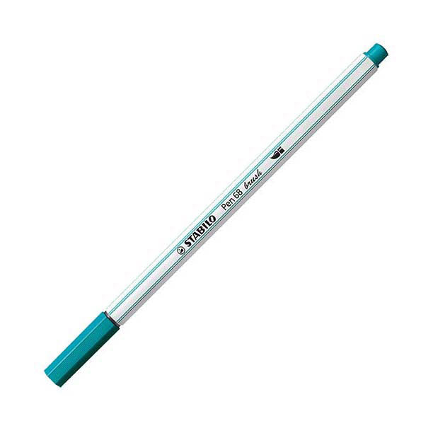 STABILO Pen 68 Brush 51 - Turquoise