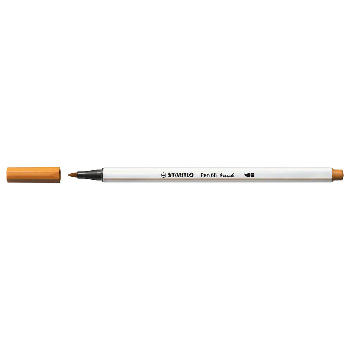 Stabilo Pen 68 Brush 89 - Mørk oker