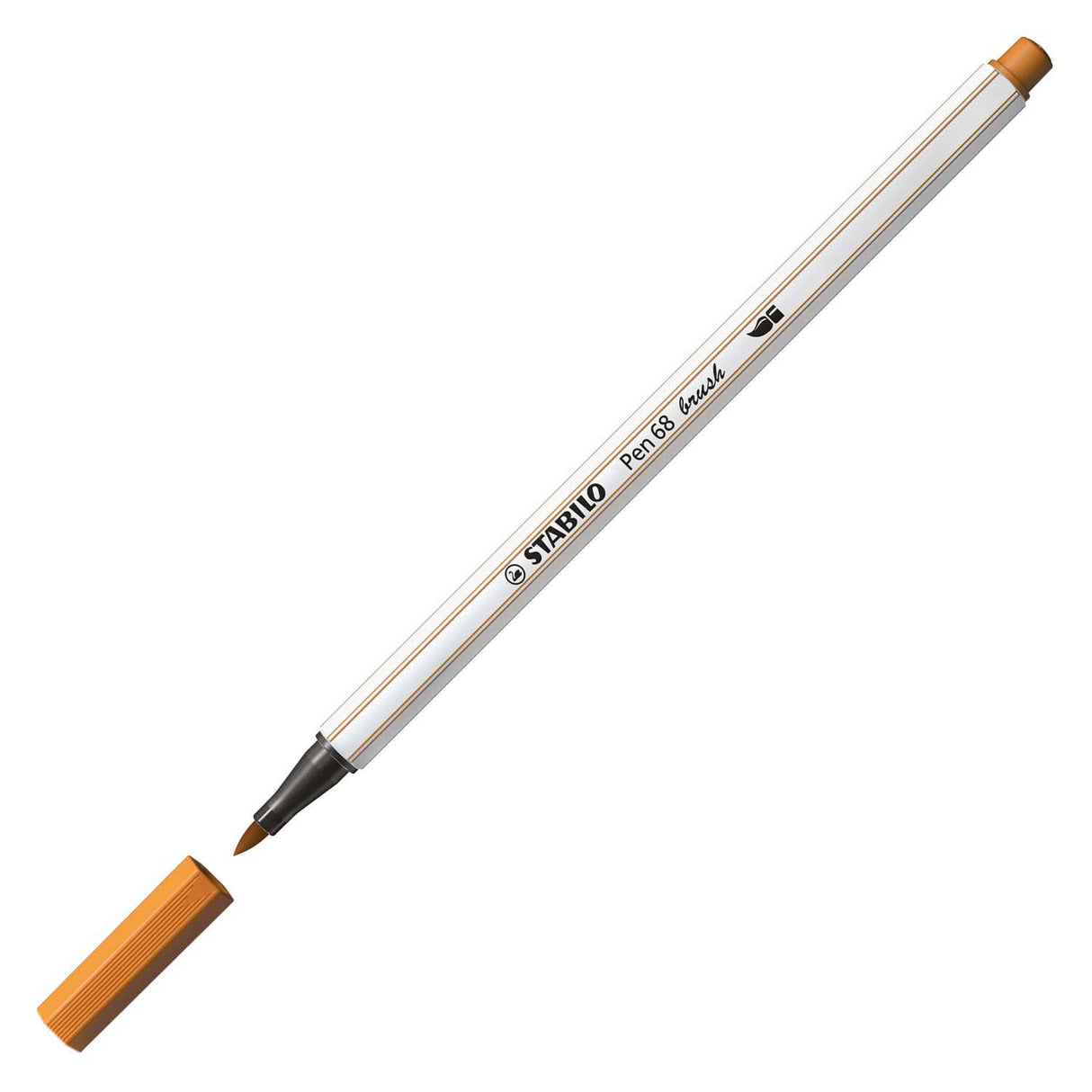 Stabilo Pen 68 Pinsel - Filzstift - dunkler Ocker (89)