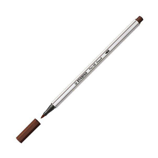 Stabilo Pen 68 Brush 45 - Brown