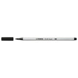Stabilo Pen 68 Pinsel - Filzstift - Schwarz (46)