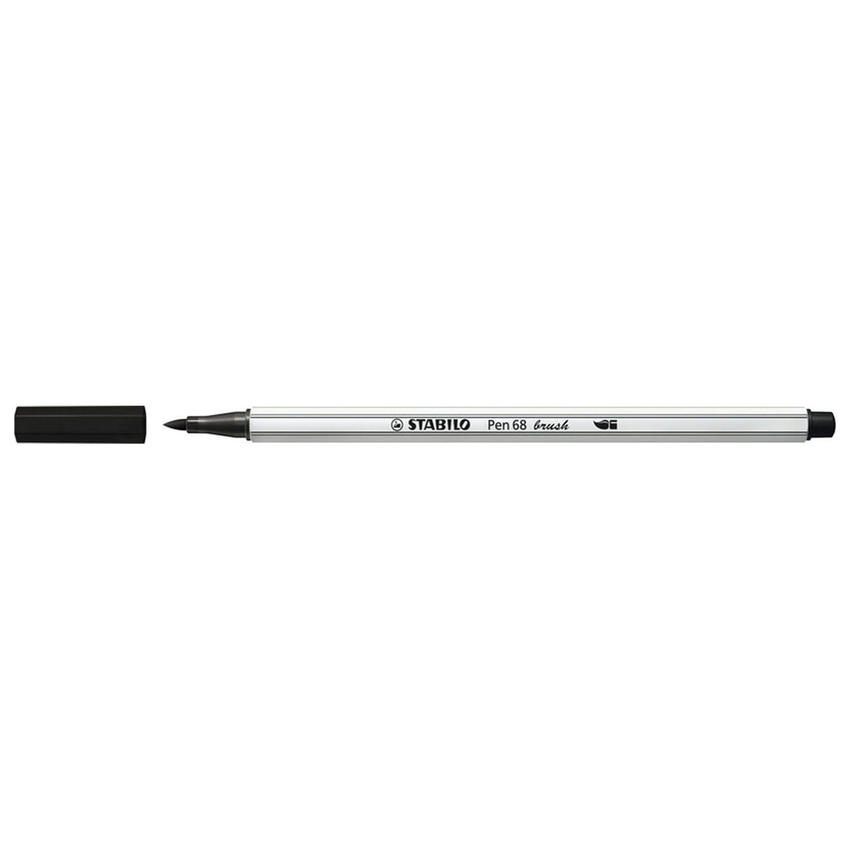 Stabilo Pen 68 Brush 46 - Svart