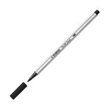 STABILO Pen 68 Brush 46 - Zwart