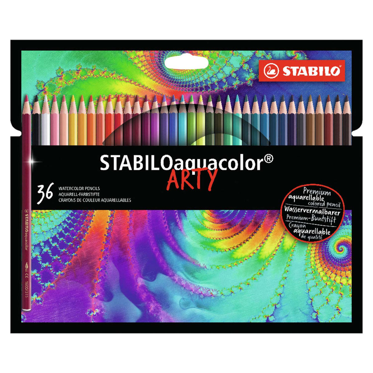 Stabililo Aquacolor obarvani svinčniki Arty Penny, 36st.