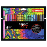 Stabilo Cappi Arty felt -tip pens 18st.