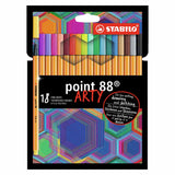 Stabilo point 88 - Fineliner - Arty - Set mit 18 Teilen