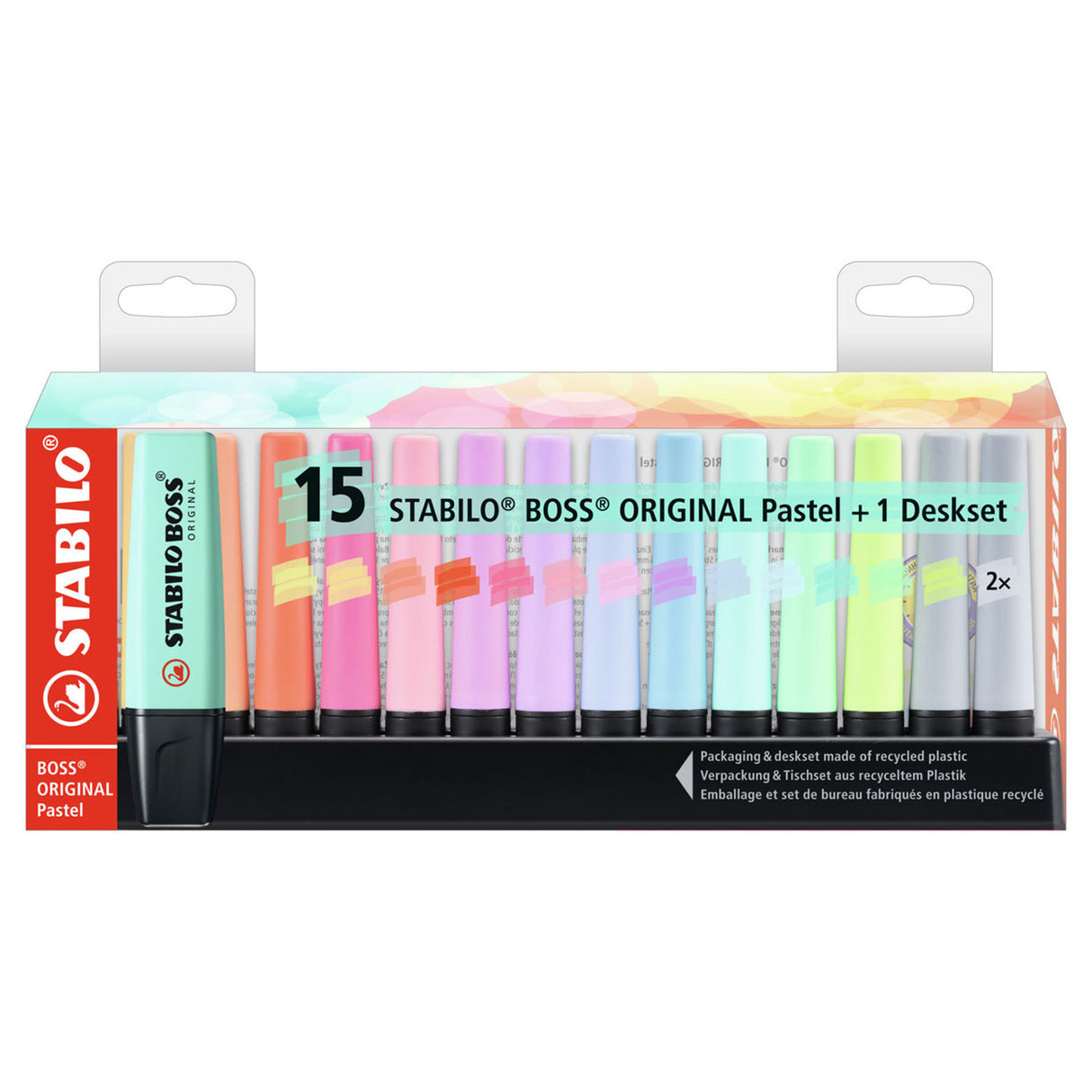 Stabilito boss originale Deskset Pastel, 15 °.