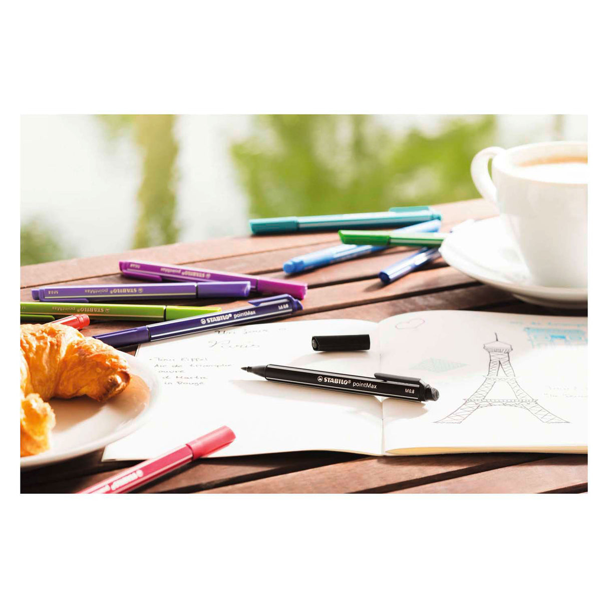 Stabilo Pointmax Pastell – Hardtip Fineliner – Set mit 4 Stück