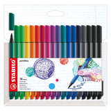 Stabilo pointmax - Hardtip Fineliner - Set mit 18 Stück