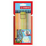 Stabilo Pen 68 - Filzstift - Set à 10 Stück