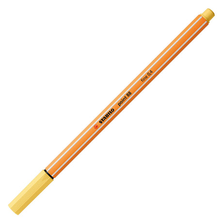 Stabilo point 88 – Premium Fineliner – fein 0,4 mm – Metalletui mit 66 Teilen – mit 65 verschiedenen Farben