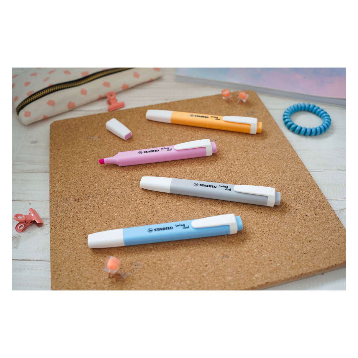 Stabilo Swing Cool - Textmarker - Set à 4 Stück
