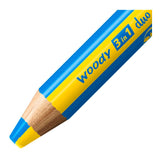 Stabilo Woody 3in1 Duo mat engem Bleistifthatt, 6DLG.