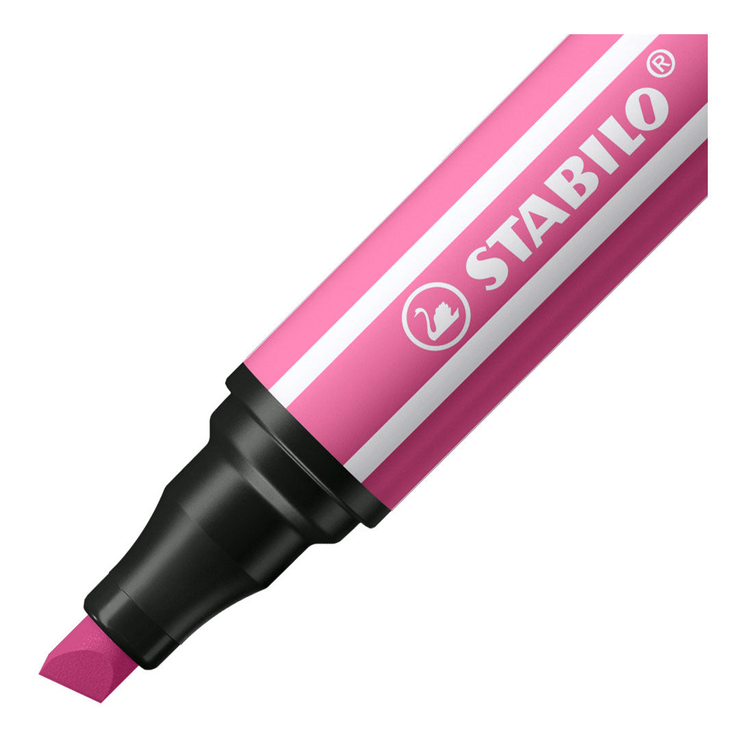 Stabilo Pen 68 max – Filzstift mit dicker Keilspitze – Heliotrop