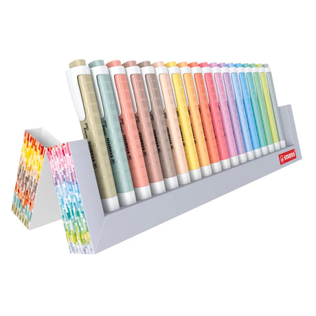 Stabilo Swing Cool Naturecolors Schreibtisch-Textmarker-Set – 18-tlg.