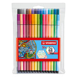 Stabilo pen 68 viltstiften - 24dlg. + 6 neonkleuren