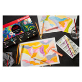 Stabilo boss original, woody 3 in 1, aquacolor, pen 68 en point 88 - creative arty mix set in luxe box - met 50 stuks