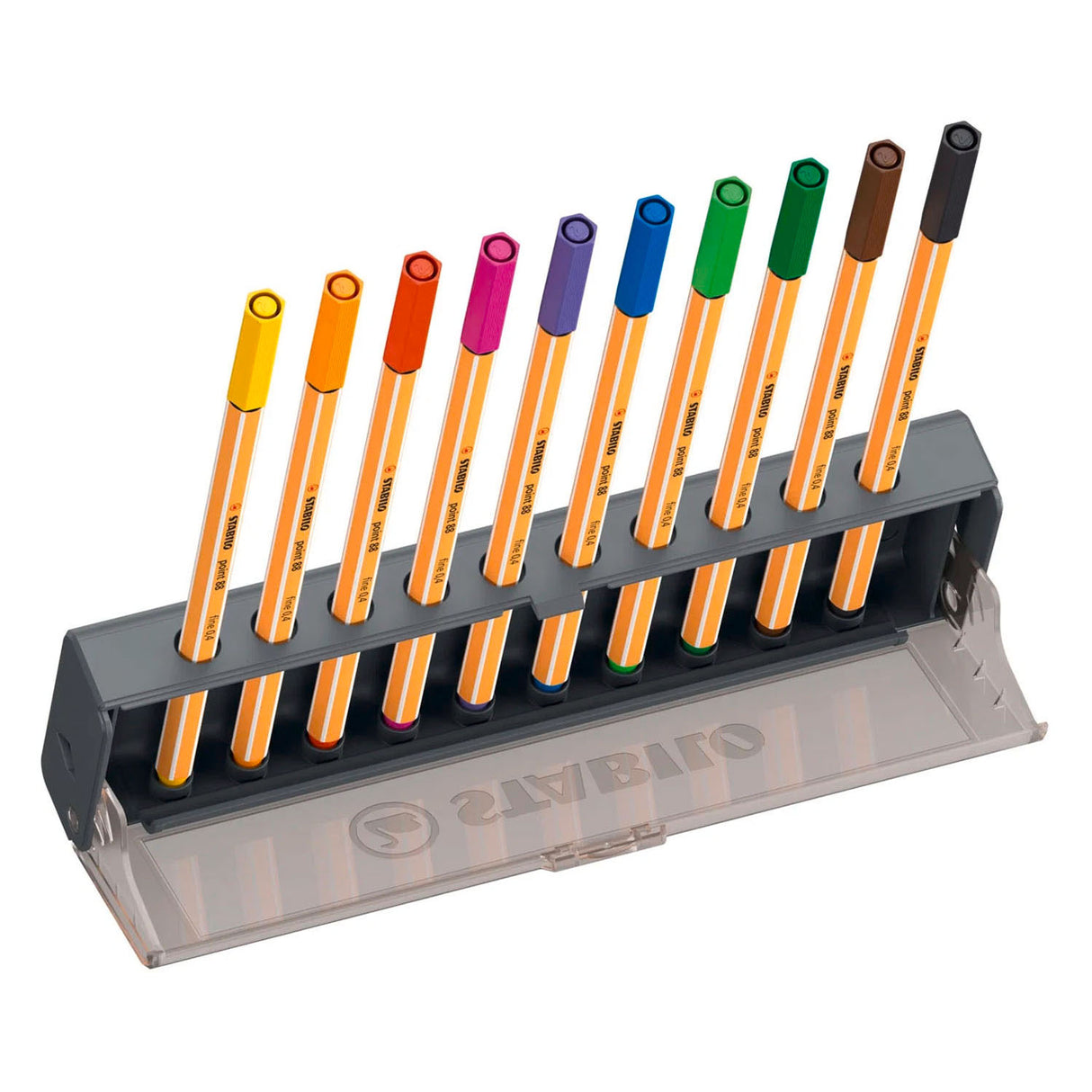 Stabilo Point 88 Klick-Set Fineliner – 10-tlg.