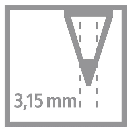 Stabilo easygraph hb rechtshandige grafietpotloden licht blauw - 2st.
