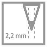 Stabilo Easygraph S HB Rechtshänder-Graphitstifte Petrol - 2 Stk.