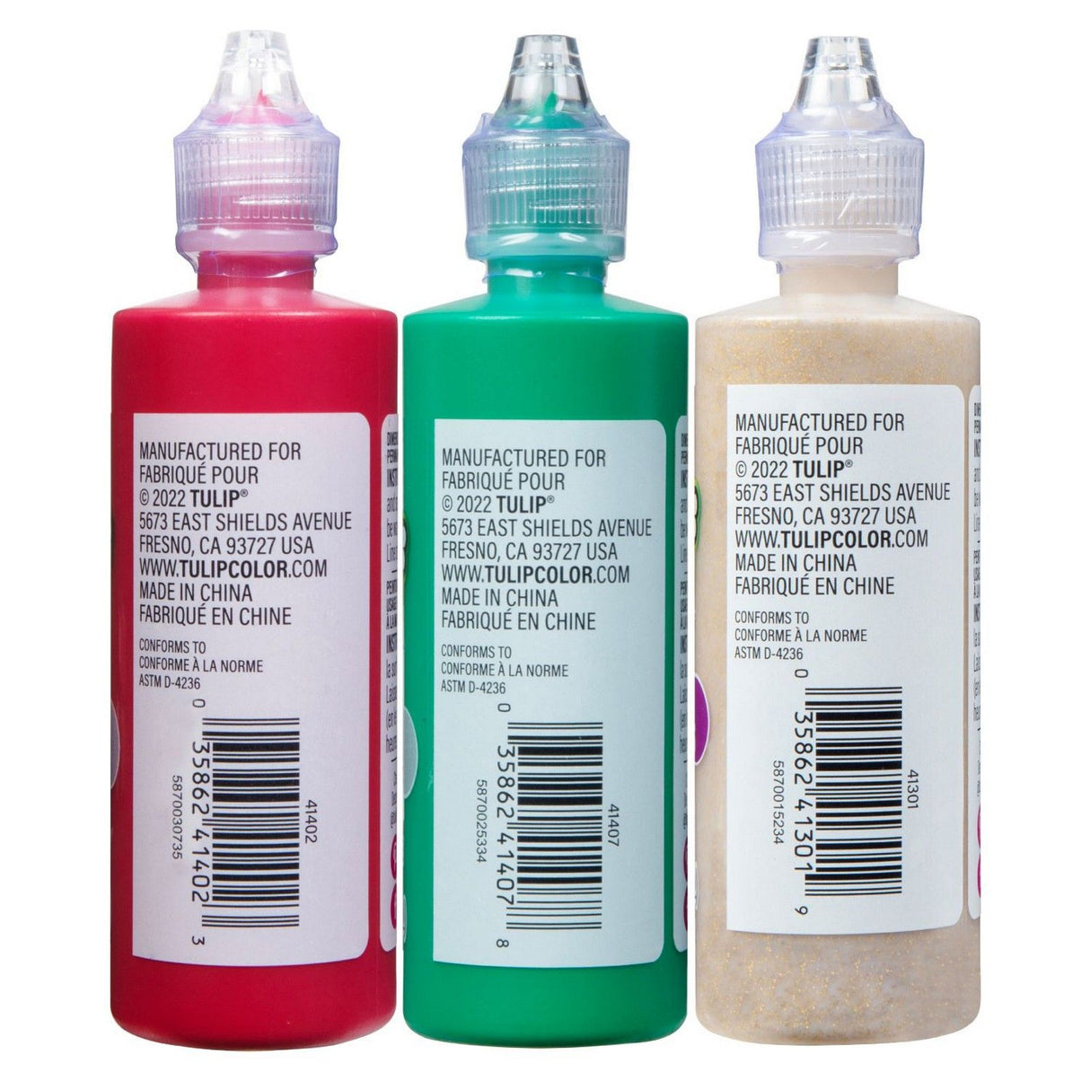 Tulpe • Dimensionsfarben-Set Multi-Weihnachtspackung 118 ml