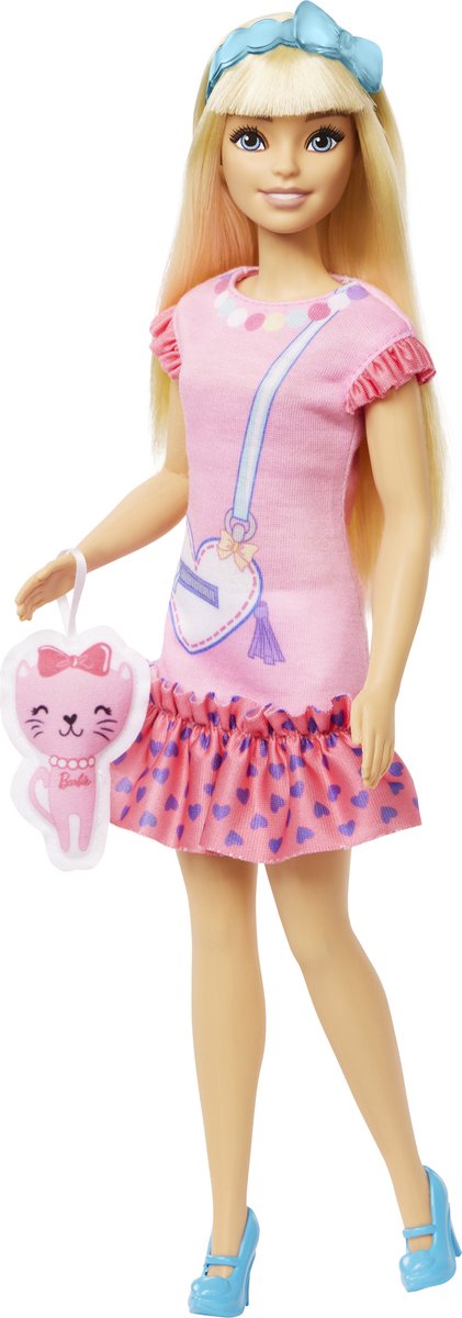 Mattel my first blond with kitten