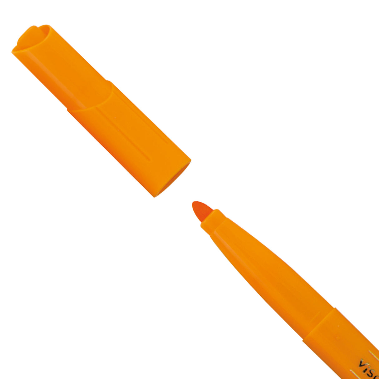 Bic Visa Color Farbmarker, Strichstärke 3 mm, mittelorange, 12 Stück 1 Box