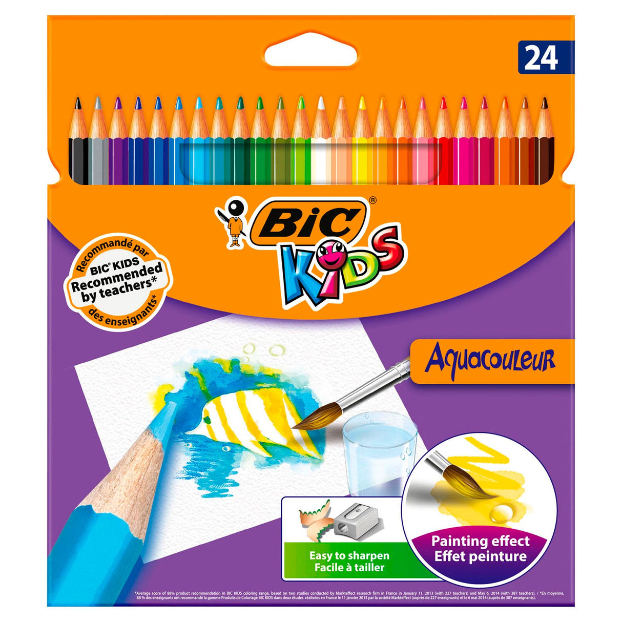 Bic Kids Aquacouleur, 24: e.