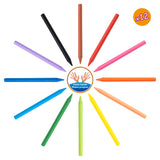 BIC Kids PlastideCor Color Chalk, 18st.