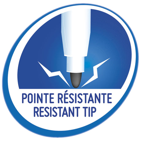 Bic doppelseitiges Whiteboard mit Radiergummi und Marker – Lernspielzeug.
