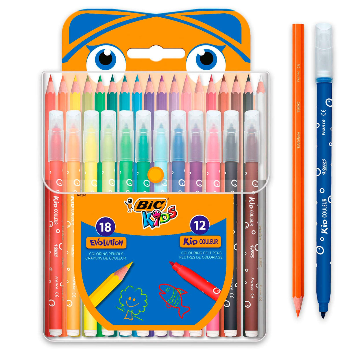 Set di colori BIC Kids, 30DLG.