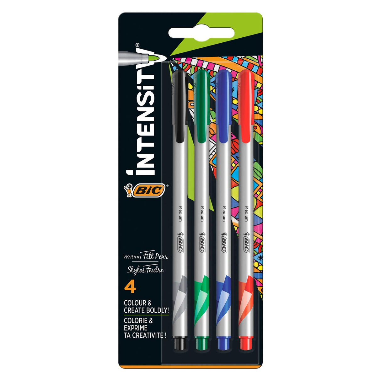 BIC -Intensität Fineliners Medium, 4st.