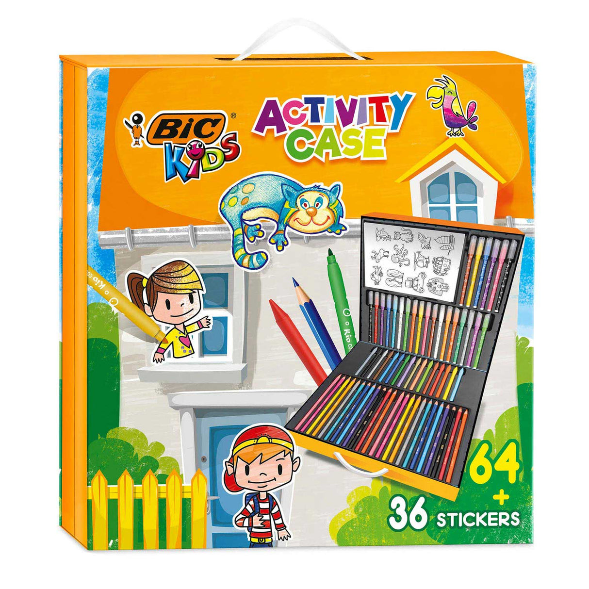 Bic Kids Color suitcase with stickers